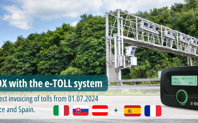  Changes in Toll Invoicing via E-BOX