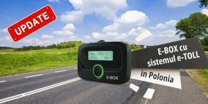 E-BOX cu sistemul e-TOLL în Polonia.