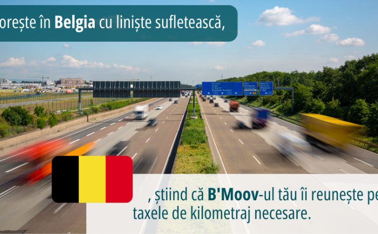  Călătoriți liniștiți în Belgia cu B’Moov