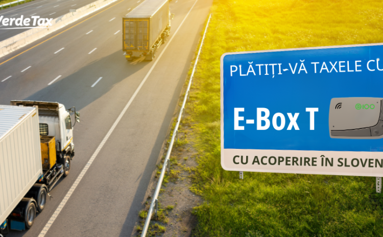  E-BOX T: Dispozitiv nou care acoperă Slovenia.