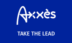 Axxès logo – European toll payment solutions.