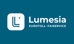 Lumesia logo – fuel and transport cost solutions.