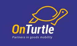 Logo OnTurtle – rețea internațională de combustibil.